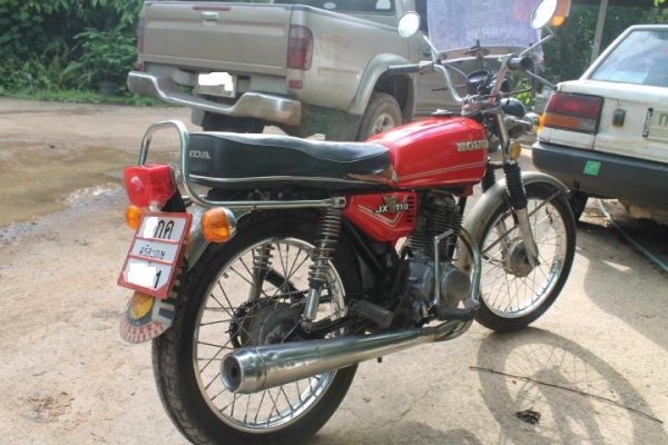 ขออนุญาตขาย  JX110 รุ่น S1 เดิมเกือบทั้งคัน ทะเบียนพร้อมชุดโอนพรบ.ไม่ขาดต่อ