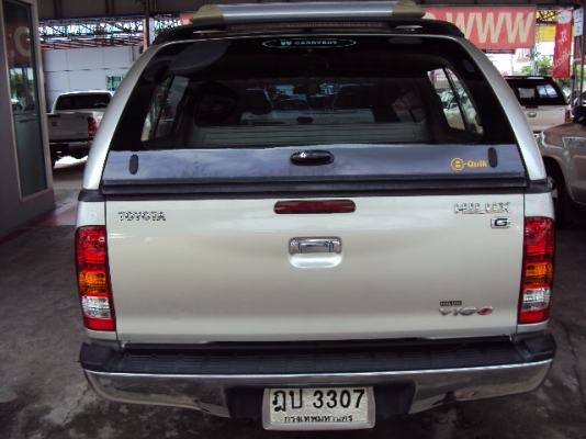 ฟรี หลังคาแครี่บอย เสมอเก๋ง  TOYOTA HILUX VIGO DBL 3.0 G AT 2010