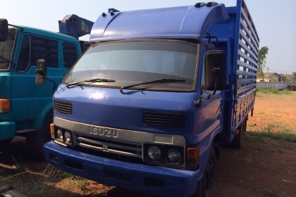 ขาย6 ล้อ อีซูซุ KT 26 กะบะคาร์โก้ มีคอกสูง รถสวย พร้อมใช้