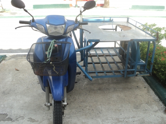 ขายฮอนด้าเวฟ100สำหรับขายของมีพ่วงขา้งทะเบียนไม่ขาดขอขาย7000บาทตามสภาพควันไม่ไหล