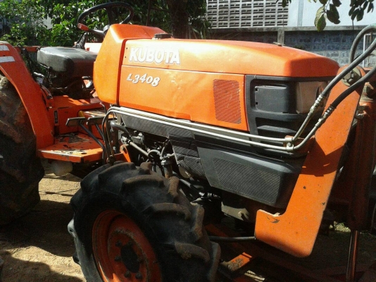 ขายรถไถ KUBOTA  L3408  พร้อมดันหน้า รถไร่