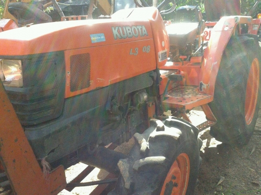 ขายรถไถ KUBOTA  L3408  พร้อมดันหน้า รถไร่