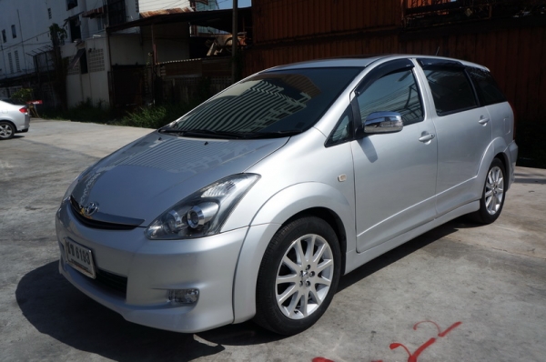 TOYOTA WISH 2006 ตัว TOP สุด หลังคา sunloop มีกล้องหลัง,GPS ติดแก็ส LPG หัวฉีด เบาะหนังปรับไฟฟ้า ล้อ MAX แอรฺเย็น เครื่องวิ่งดี ช่วงล่างแน่น ภายในสภาพสวยสุดๆ สีสวย พร้อมใช้งาน การันตีรถสวย จัดไฟแนนได้