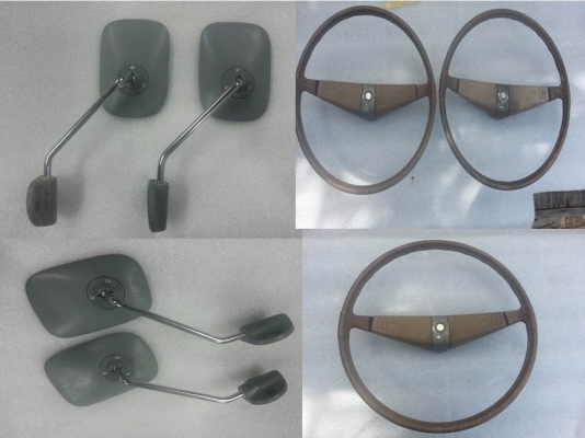 +++ ขายพวงมาลัย,กระจกมองข้าง Daihatsu S-38,S-40 +++