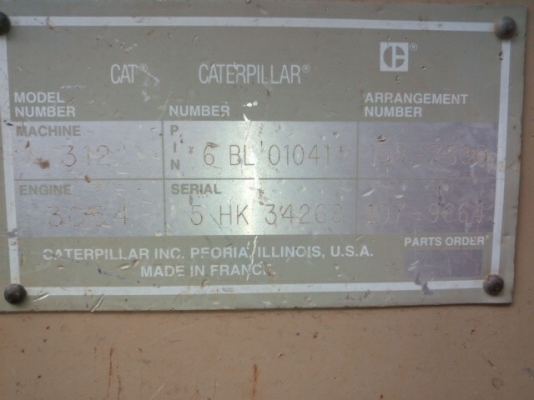 CAT 312 สนใจโทร 083 081 2889