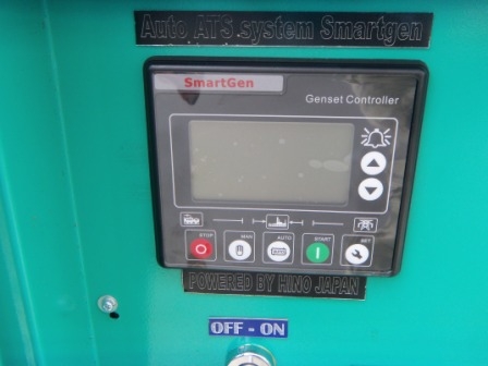 ขายเครื่องปั่นไฟขนาด 35/45 Kva.HINO JAPAN(รับประกัน 12 เดือน)