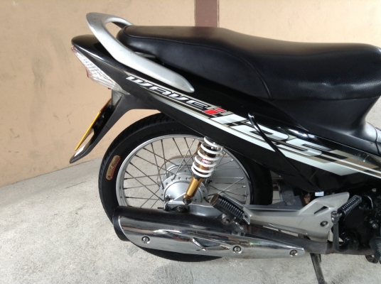 ขาย!!! เวฟ125ไอ สต๊าทมือ ท่อดำ ปี54 รถเครื่องดีคับ ทะเบียนครบ ภาษี57