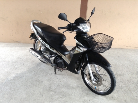 ขาย!!! เวฟ125ไอ สต๊าทมือ ท่อดำ ปี54 รถเครื่องดีคับ ทะเบียนครบ ภาษี57