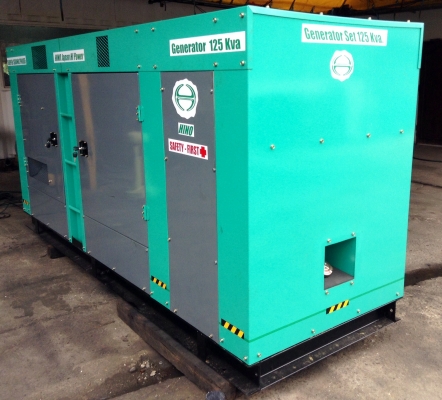 ขายเครื่องปั่นไฟขนาด 125 Kva.(รับประกัน 12 เดือน)