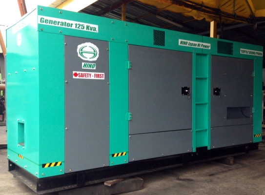 ขายเครื่องปั่นไฟขนาด 125 Kva.(รับประกัน 12 เดือน)