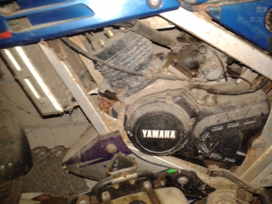 ขายYAMAHA VR R 150 สีน้ำเงินรถจอดนานไม่ได้ใช้งาน