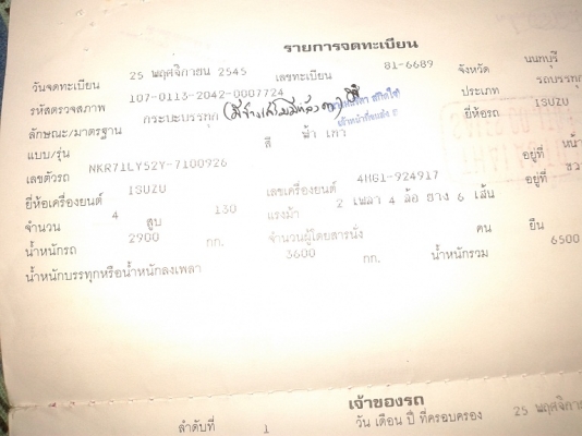 หกล้อ nkr 130