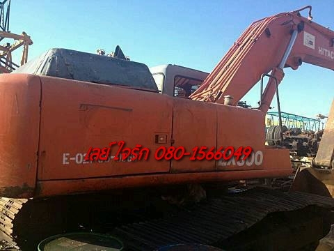 **1,200,000 บ.ต่อรอง**ขายแบคโฮ สภาพสวย HITACHI EX300-3 ไฟฟ้าเต็ม เครื่องเดิมปั้มเดิม แน่นๆแห้งไม่มีเยิ้ม ปั้มดีแรง ทำงานดีไม่โหลด เอวแน่นตึ๊บ ช่วงล่าง โซ่แทร็ก โรลเลอร์ เฟรม สป็อคเก็ต แคเรีย สภาพ 80-90\% บูมอาร์มสวย บอดี้สวย สีสันสวย พร้อมใช้งาน เอกสารเล่ม