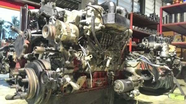 ขายเครื่องยนต์PO9C 290 แรง ข้อSTD เทอโบว์แน่น เครื่องติดนิ่ม