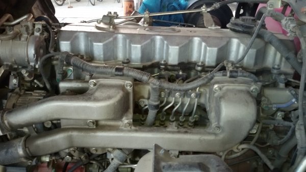 ขายรถฮีโนเม๊กก้า380พ่วงแม่ลูกสามเพลาไม่ดั้มคอกเกษตรปี52