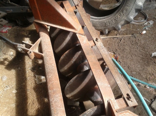 รถไถ่คูโบต้า24แรง เพลาเดียว มีพาลพรวน6