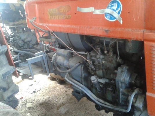 รถไถ่คูโบต้า24แรง เพลาเดียว มีพาลพรวน6