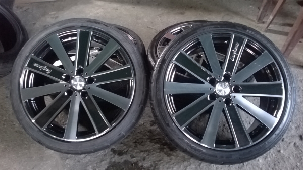 ขายล้อขอบ19 5รู114ชุดละ14500