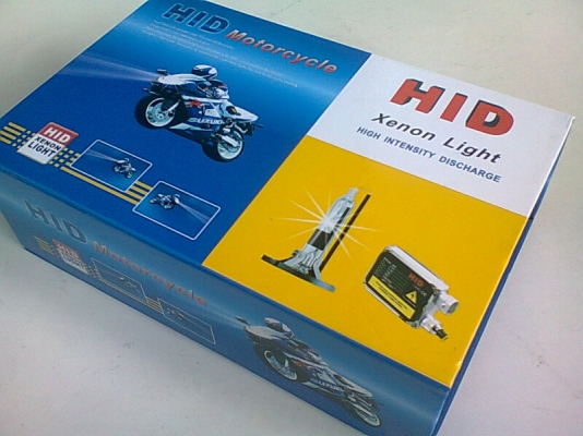 ไฟซีนอลมอเตอร์ไซค์ H4 8000K AC