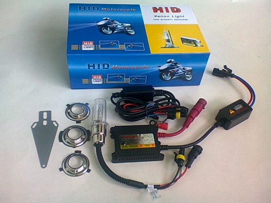 ไฟซีนอลมอเตอร์ไซค์ H4 8000K AC