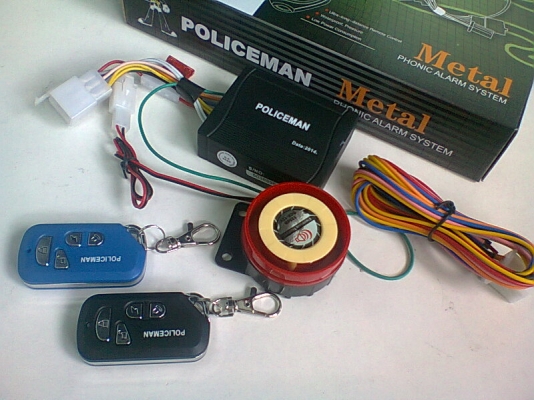 ชุดสัญญานกันขโมยรถมอเตอร์ไซค์