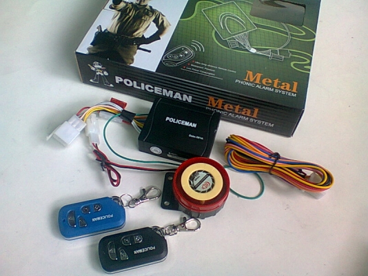 ชุดสัญญานกันขโมยรถมอเตอร์ไซค์