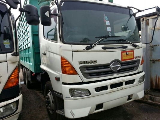 รถฮีโน่ 10 ล้อ หลังถนน FM1A  /  344 แรงม้า. ปี 52  ( ขายแม่ , ลูก )   สนใจติดต่อ  081 - 6079515