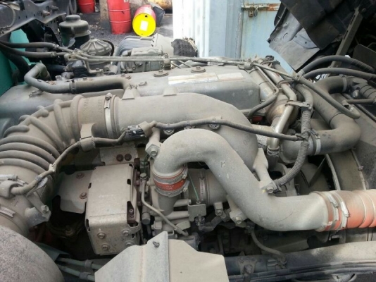 รถฮีโน่ 10 ล้อ หลังถนน FM1A  /  344 แรงม้า. ปี 52  ( ขายแม่ , ลูก )   สนใจติดต่อ  081 - 6079515