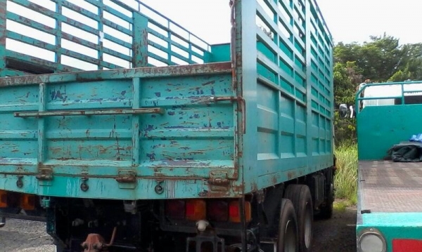 รถฮีโน่ 10 ล้อ หลังถนน FM1A  /  344 แรงม้า. ปี 52  ( ขายแม่ , ลูก )   สนใจติดต่อ  081 - 6079515