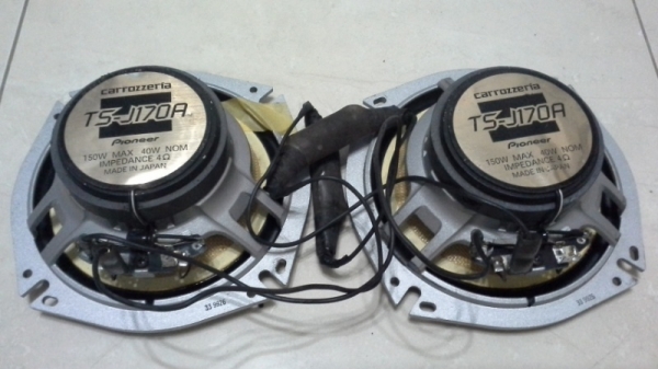ชุดลำโพง Pioneer 6.5" TS-J170A 150W แกนร่วมสองทาง