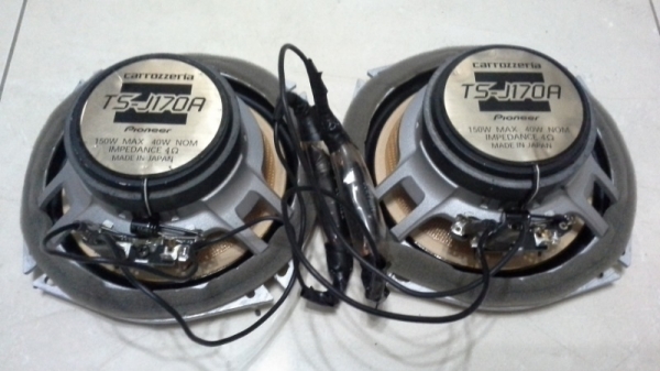 ชุดลำโพง Pioneer 6.5" TS-J170A 150W แกนร่วมสองทาง