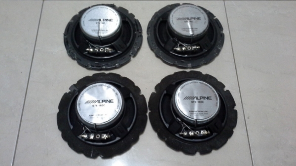 ชุดลำโพง Alpine 6" STE-160C 150W แกนร่วมสองทาง