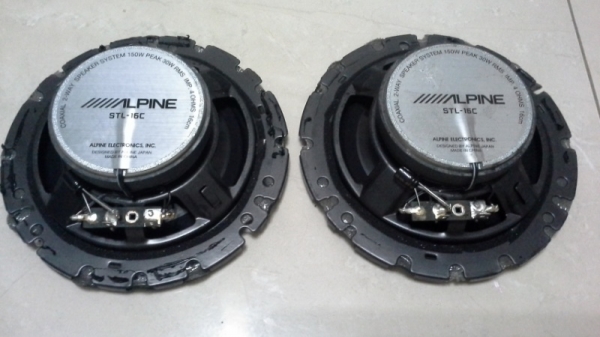 ชุดลำโพง Alpine 6" STE-160C 150W แกนร่วมสองทาง