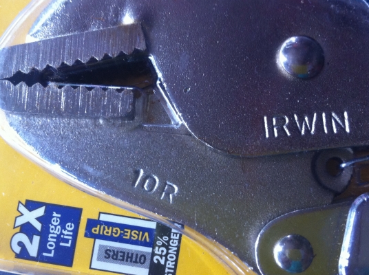 คีมล็อค VISE GRIP IRWIN 10R ของ USA แท้ ของใหม่ยังไม่ได้ใช้