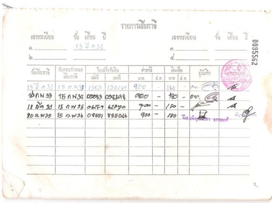 ขายทะเบียนแลนด์โรเวอร์ กระบะ ปี 1969