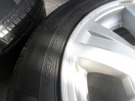 ล้อแม็ก 16นิ้ว 6รูไทตั้นพลัส พร้อมยาง205/55R16ปี10 สวยๆ 4 ล้อ ราคา 6500 บาท ล้อแม็ก 16นิ้ว 6รูไทตั้นพลัส พร้อมยาง205/55R16ปี10 สวยๆ 4 ล้อ ราคา 6500 บาท