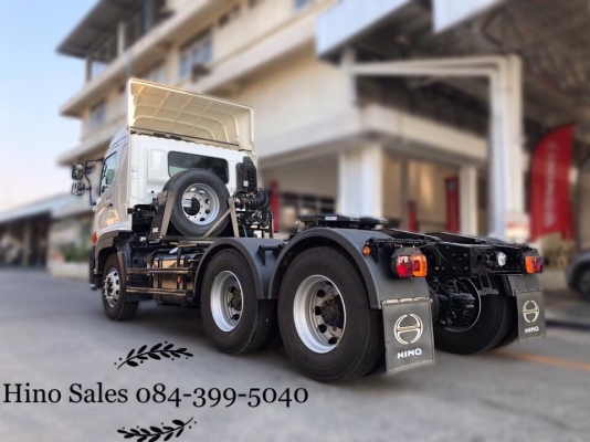 ขายหัวลากใหม่ Hino Victor  ใหม่  344/380 แรงม้ารถใหม่ ( 344 ออกรถใช้เงิน 170,000 )พร้อมประกันภัย 083-399-5040