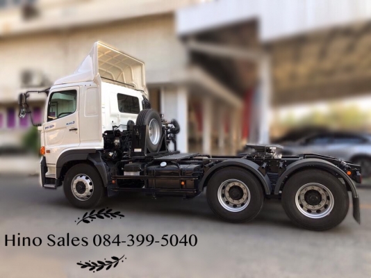 ขายหัวลากใหม่ Hino Victor  ใหม่  344/380 แรงม้ารถใหม่ ( 344 ออกรถใช้เงิน 170,000 )พร้อมประกันภัย 083-399-5040