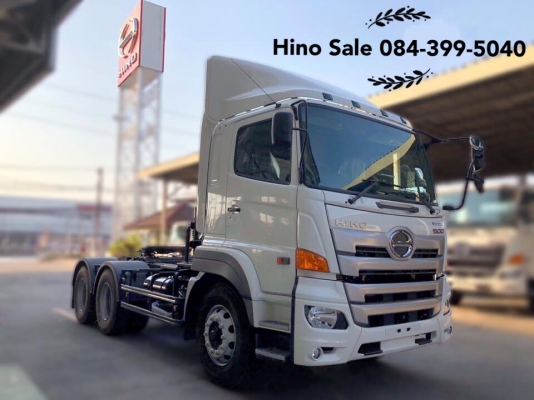 ขายหัวลากใหม่ Hino Victor  ใหม่  344/380 แรงม้ารถใหม่ ( 344 ออกรถใช้เงิน 170,000 )พร้อมประกันภัย 083-399-5040