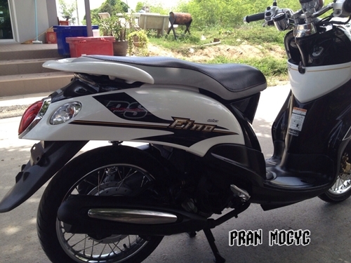 yamaha fino สีขาวดำ ปี56 yamaha fino สีขาวดำ ปี56