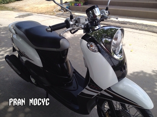 yamaha fino สีขาวดำ ปี56 yamaha fino สีขาวดำ ปี56
