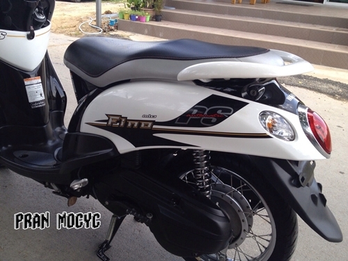 yamaha fino สีขาวดำ ปี56 yamaha fino สีขาวดำ ปี56