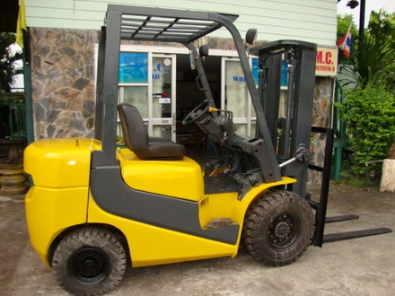 +++ ขายโฟล์คลิฟท์ T.C.M. FD25-C3  ขนาด 2.5  ตัน  เครื่องยนต์ดีเซลอีซูซุ  เสา 3 เมตร เกียร์ธรรมดา  งา 1,070 มม. ยางลม  *** สนใจรายละเอียด  ราคา  คุยได้ครับ โทร. 081-659-7598 ***