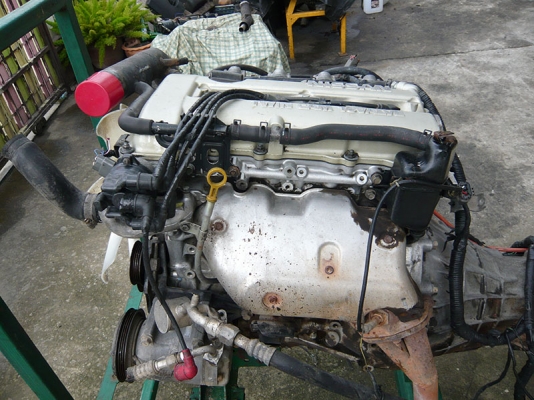 ขายเครื่องยนต์ Nissan Sr20ขับหลังเกียร์ธรรมดา