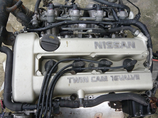 ขายเครื่องยนต์ Nissan Sr20ขับหลังเกียร์ธรรมดา