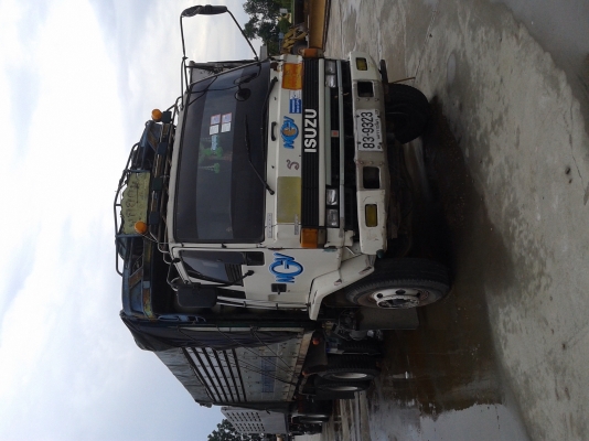 ขายด่วน รถสิบล้อสองเพลาดั้มพ์  ISUZU   ROCKY   240  พ่วงแม่-ลูก  ติดแก๊ส พร้อมใช้งานทันที