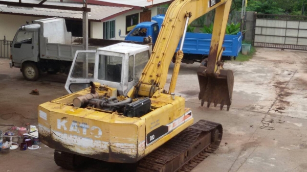 KATO HD900  โซ่เต็ม เอกสารสัญาซื้อขาย ตัวเดินไฮดาช