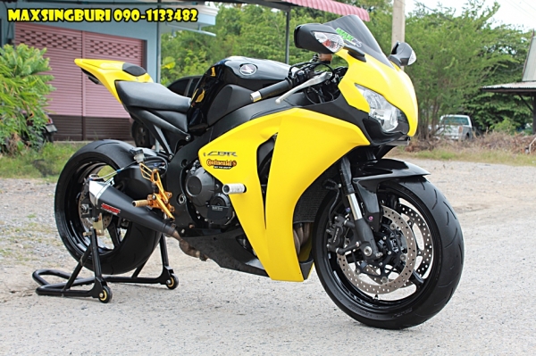 แม็กสิงห์บุรี//HONDA CBR1000RR ปี2008 รถสวย เครื่องดี พร้อมของแต่ง เสียสรรพาสรมิตรแล้ว 299000