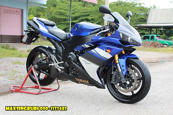 แม็กสิงห์บุรี//YAMAHA R1 ปี2008 สภาพนางฟ้า สีเดิมทั้งคัน ไม่มีอุบัติเหตุ ทะเบียนพร้อมโอน 325000 แม็กสิงห์บุรี//YAMAHA R1 ปี2008 สภาพนางฟ้า สีเดิมทั้งคัน ไม่มีอุบัติเหตุ ทะเบียนพร้อมโอน 325000