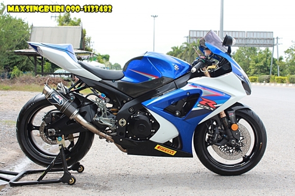 แม็กสิงห์บุรี//SUZUKI GSXR-1000 K7 ปี2007 สภาพนางฟ้า สวยใส สีเดิม แต่งเพียบ ทะเบียนแท้ 469000